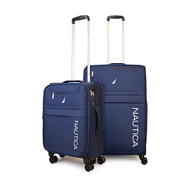 Pack 2 maletas blanda de tela S+M Nautica Munich 10k y 20k azul