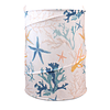Cesto para ropa plegable Nautica 42x55cm corales de mar