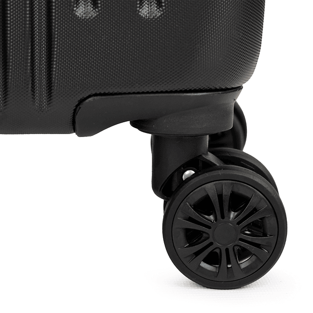 Maleta S de cabina Olympia 10kg negra-verde