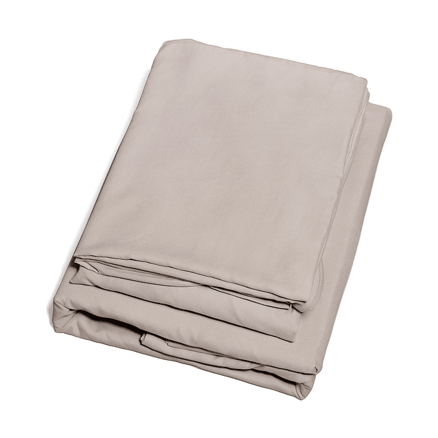 Juego de sábanas Nautica 4 piezas microfibra king café