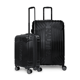 Pack 2 maletas S+L Nautica San Blas 10k y 23k negra