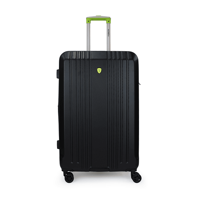 Pack 2 maletas M+L Olympia 20k y negra-verde