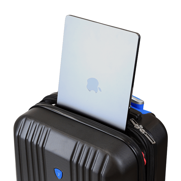 Maleta S de cabina Olympia 10kg negra-azul