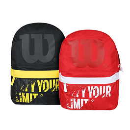 Pack Wilson 2 mochilas Defy roja y negra