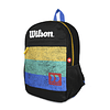 Pack Wilson Mochila trino multicolor + Banano Delta azul-amarillo