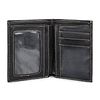 Billetera de hombre Rave negra Kubayoff