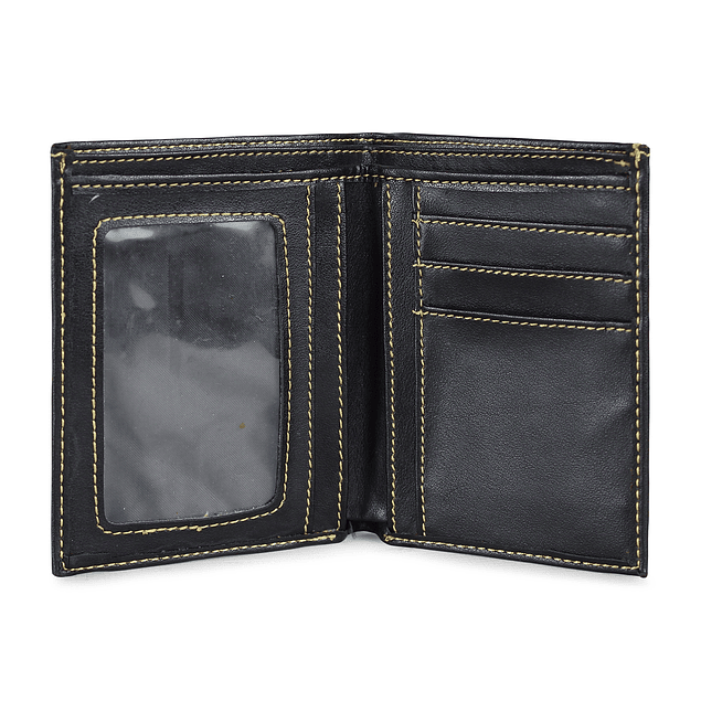 Billetera de hombre Rave negra Kubayoff