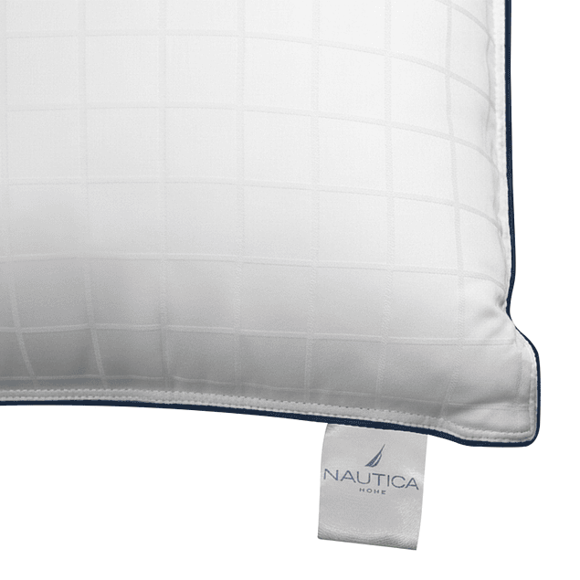 Almohada Nautica King 50x91cm Hipoalergénica - Suave