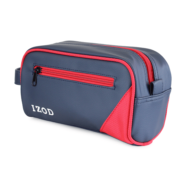 Neceser Izod Buster azul-rojo