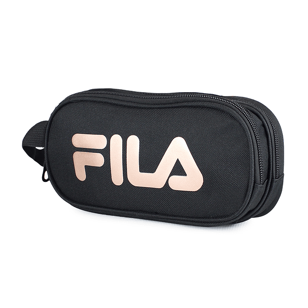 Neceser Fila Spark negro-rosa