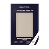 Juego de sábanas Nautica 4 piezas microfibra king beige