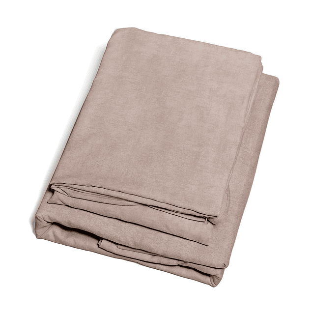 Juego de sábanas Nautica 4 piezas microfibra king café claro