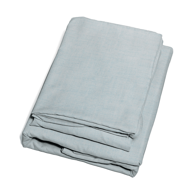 Juego de sábanas Nautica 4 piezas microfibra 2 plazas tonos celeste