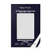 Juego de Sábanas Nautica 3piezas microfibra 1,5 Plazas blanco