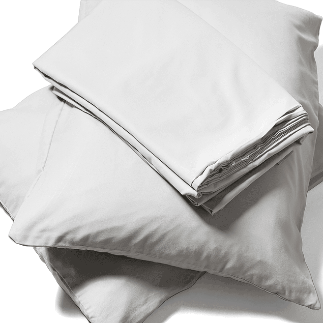 Juego de Sábanas Nautica 3piezas microfibra 1,5 Plazas blanco