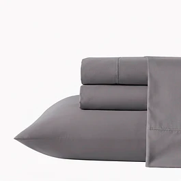 Juego de sábanas Nautica 3piezas microfibra 1,5 plazas plomo