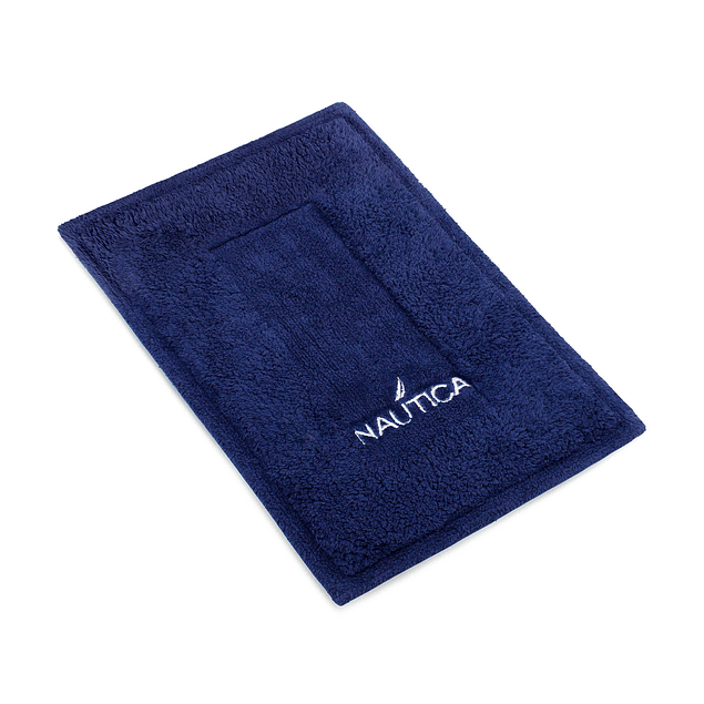 Alfombra de baño GOZO Nautica Home algodón absorbente 50x80cm
