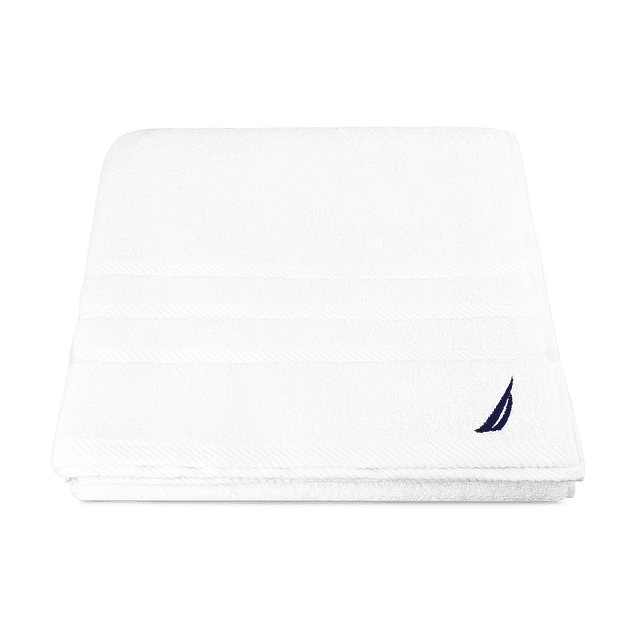 Toalla de Baño Cuerpo Nautica Home 100% algodón 76x137cm blanca