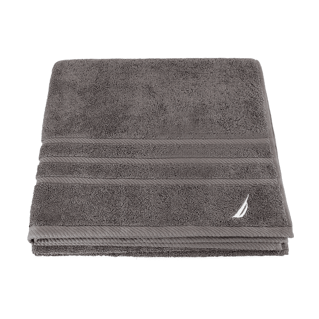 Toalla de Baño Cuerpo Nautica Home 100% algodón 76x137cm gris oscuro