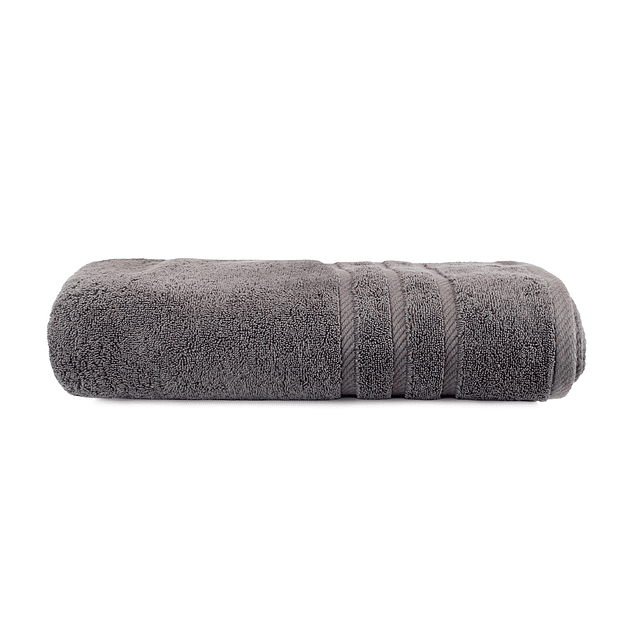 Toalla de Baño Cuerpo Nautica Home 100% algodón 76x137cm gris oscuro