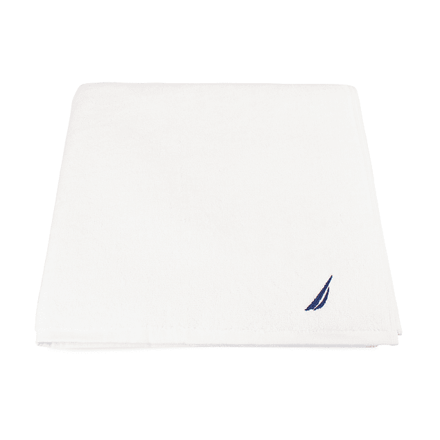 Toalla de Baño Cuerpo Nautica Home 100% algodón alta calidad 76x152cm blanca
