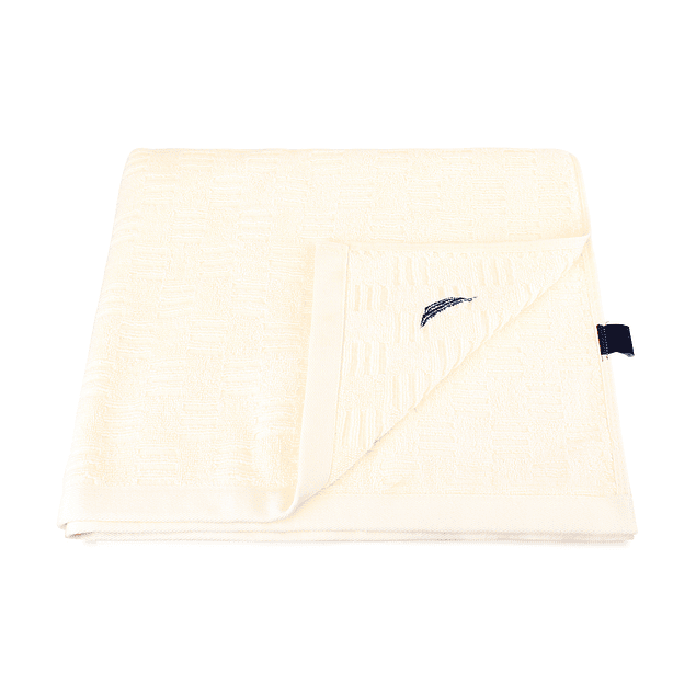 Toalla de Baño Cuerpo SAVOY Nautica Home 76x137cm 100% algodón ultra suave crema