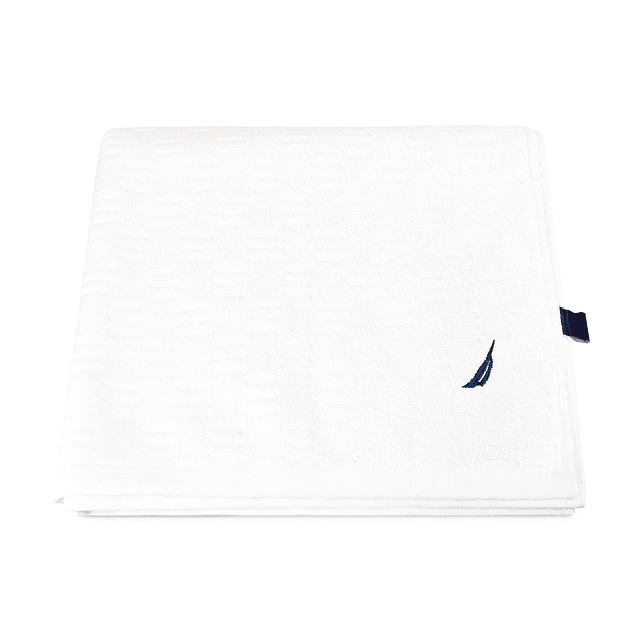 Toalla de Baño Cuerpo SAVOY Nautica Home 76x137cm 100% algodón ultra suave blanca