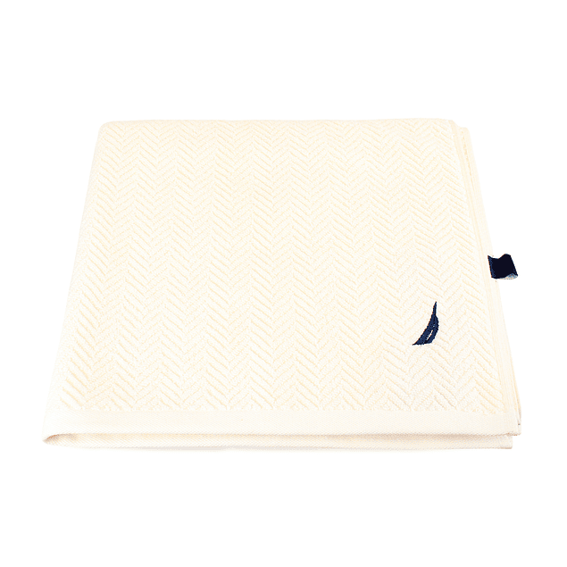 Toalla de Baño Cuerpo VIS Nautica Home 100% algodón suave 76x137cm crema