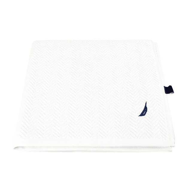 Toalla de Baño Cuerpo VIS Nautica Home 100% algodón suave 76x137cm blanca