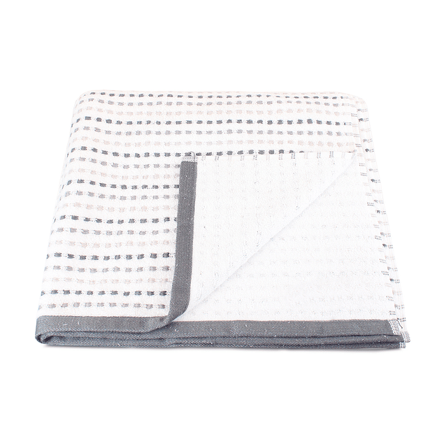 Pack 2 Toallas de Baño Stripe Nautica Home 100% algodón76x137cm white