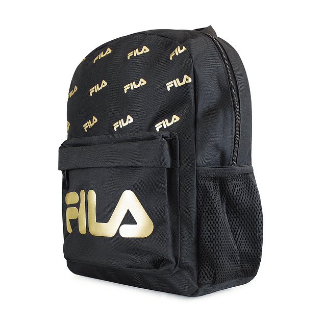 Mochila Fila Urbanix 10lts negro-dorado
