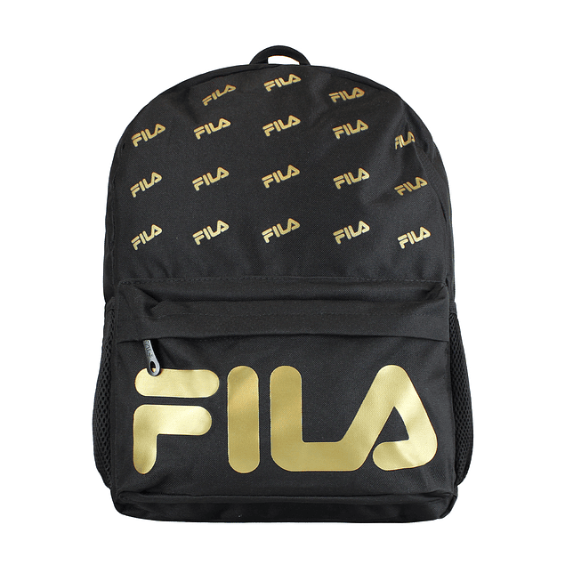 Mochila Fila Urbanix 16lts negro-dorado
