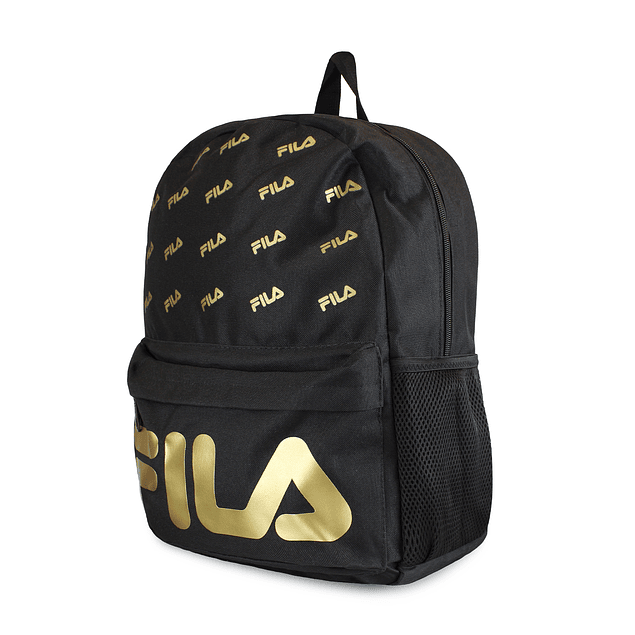 Mochila Fila Urbanix 16lts negro-dorado