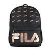 Mochila Fila Urbanix 16lts negro-rosado