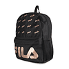 Mochila Fila Urbanix 16lts negro-rosado