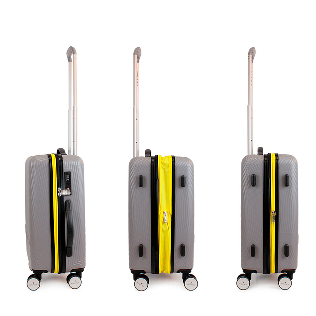 Maleta de cabina Nautica S 10kg Bahamas gris