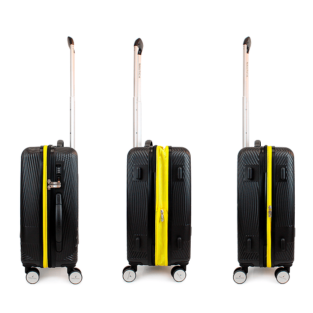 Maleta de cabina Nautica S 10kg Bahamas negra