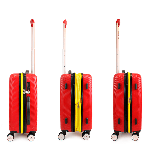 Maleta de cabina Nautica S 10kg Bahamas roja
