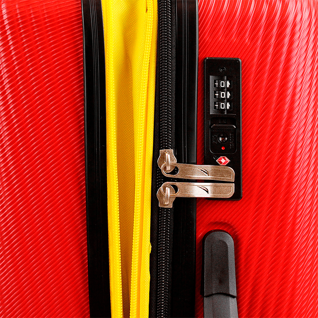 Maleta mediana Nautica M 20kg Bahamas roja