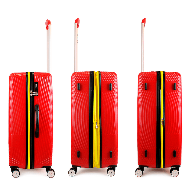 Maleta mediana Nautica M 20kg Bahamas roja