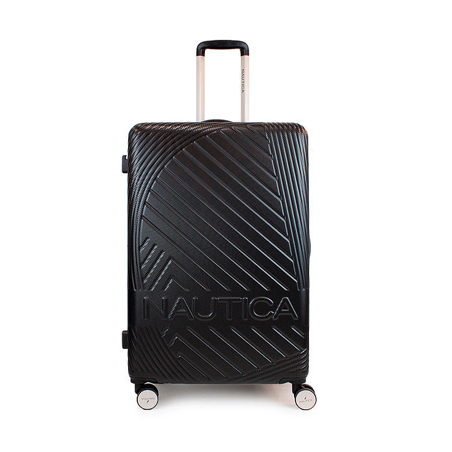 Pack 2 maletas Nautica M+L Bahamas 20kg y 23kg negra