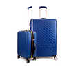 Pack 2 maletas Nautica S+L Bahamas 10kg y 23kg azul
