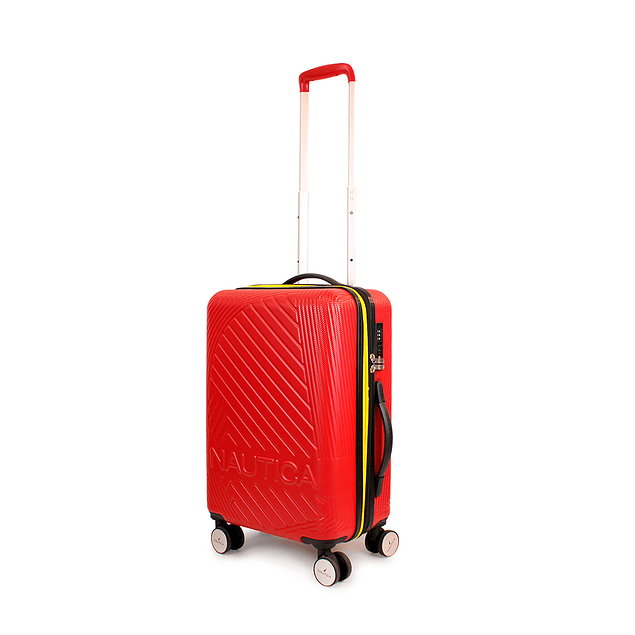 Pack 2 maletas Nautica S+L Bahamas 10kg y 23kg roja