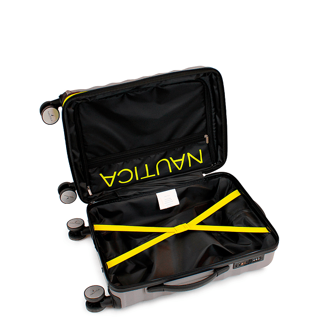 Maleta de cabina Nautica S 10kg Polonia gris