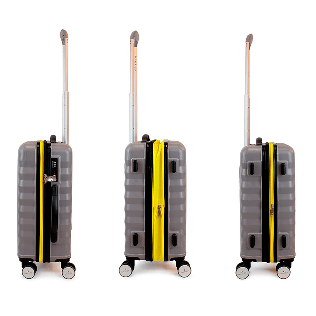 Maleta de cabina Nautica S 10kg Polonia gris