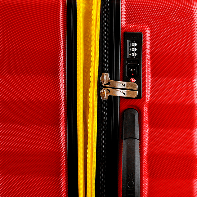 Maleta grande Nautica L 23kg Polonia roja