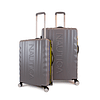 Pack 2 maletas Nautica M+L Polonia 20kg y 23kg gris