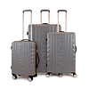 Set de 3 maletas S+M+Nautica Polonia gris