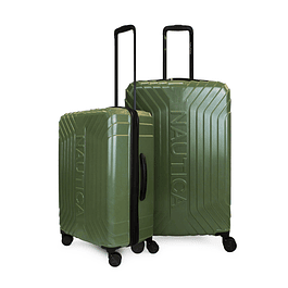 Pack 2 maletas M+L Nautica San Blas 20k verde