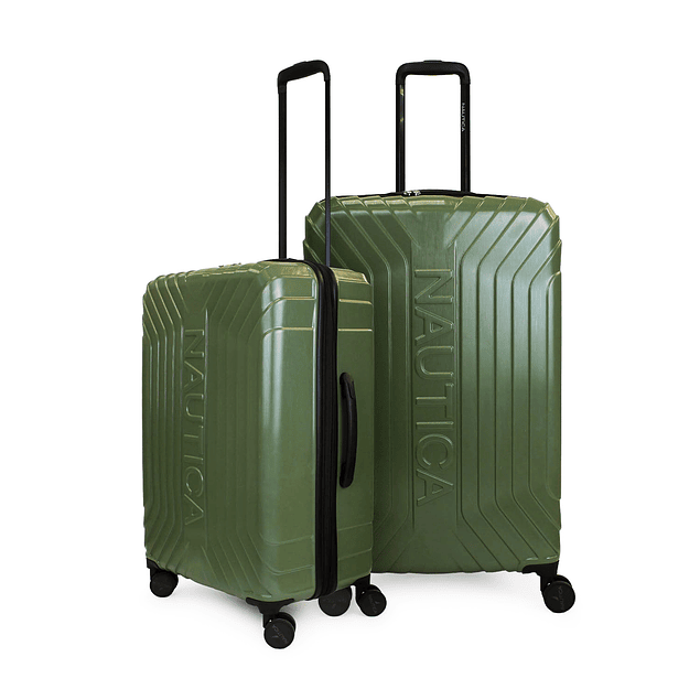 Pack 2 maletas M+L Nautica San Blas 20k verde